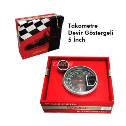 PERFORMANS GÖSTERGE LEDLİ DİJİTAL DEVİR + YAĞ + HARARET 5 125MM 466330