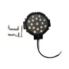 ÇALIŞMA LAMBASI OFF-ROAD YUVARLAK 12-36V 17 LED METAL KALIN GÖVDE 175M