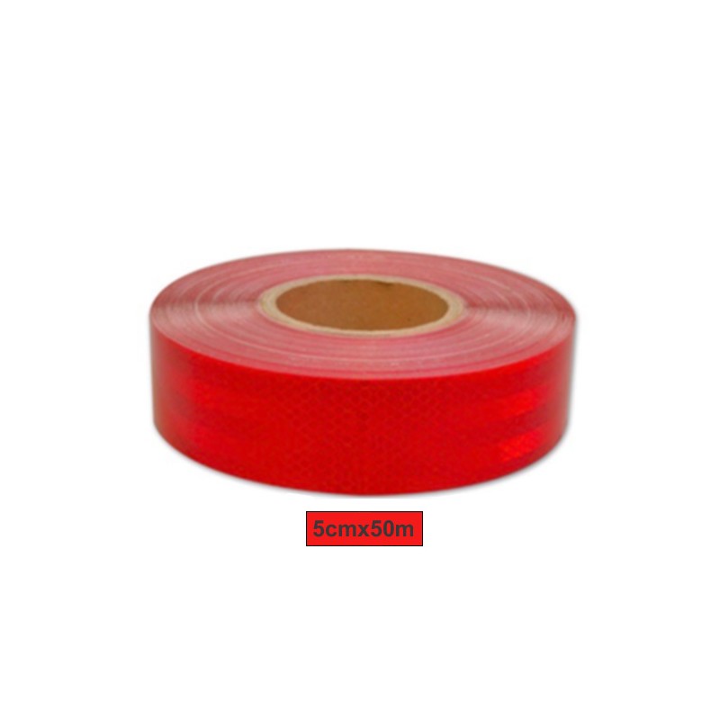 FOSFOR BANT KARASÖR MUAYENE KAMYON TIR PETEKLİ E Lİ 5CMX50M KIRMIZI 44