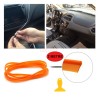 ÇITA SIKIŞTIRMALI DEKORATİF ŞERİT FİTİL PLASTİK 2M TURUNCU 4327577 CAR