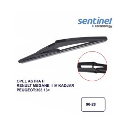 SİLECEK SÜPÜRGESİ ARKA OPEL ASTRA H/MEGANE 2 4/KADJAR/PEJO 308 13 SONR