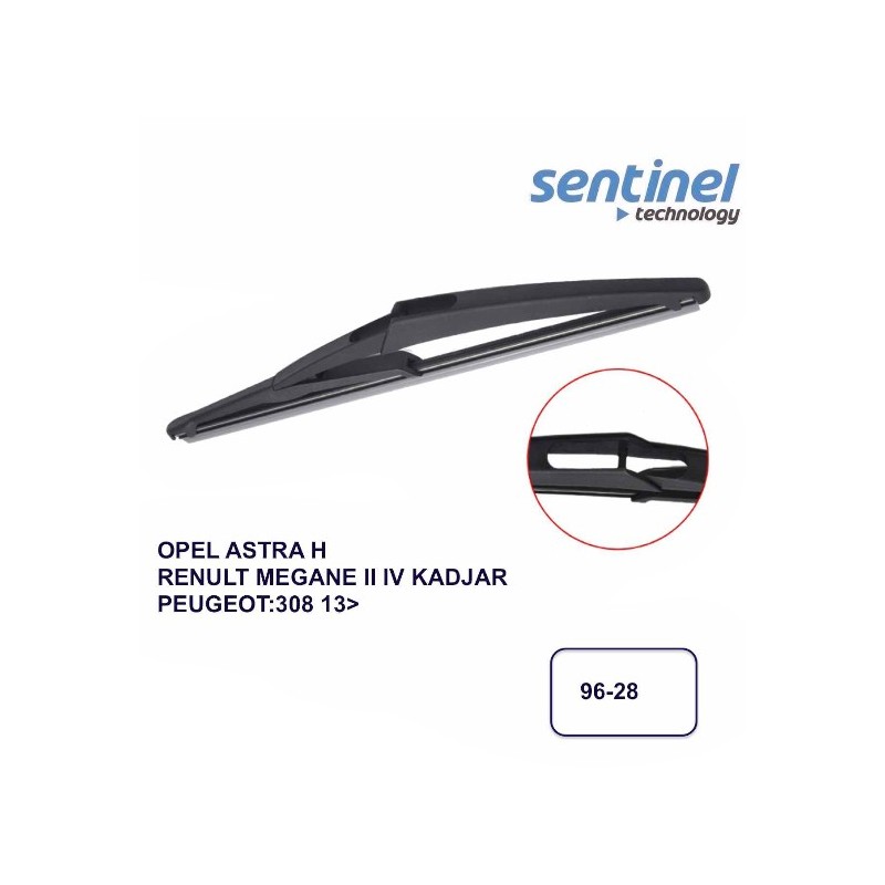 SİLECEK SÜPÜRGESİ ARKA OPEL ASTRA H/MEGANE 2 4/KADJAR/PEJO 308 13 SONR