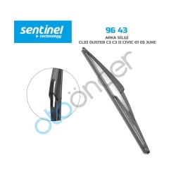 SİLECEK SÜPÜRGESİ ARKA CLİO DUSTER C3 II CİVİC 01-05 JUKE 96.43 96-43