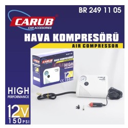 KOMPRESÖR PLASTİK YASSI 12V BEYAZ 2491105 CARUB