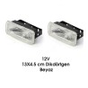 SİS LAMBASI DİKDÖRTGEN 13X4.5CM BEYAZ 3009901 CARUB