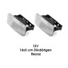SİS LAMBASI DİKDÖRTGEN 14X5CM BEYAZ HY 054 MUADİLİ 3009925 CARUB
