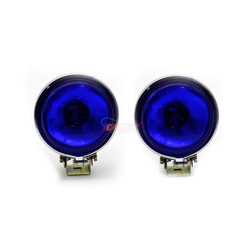 SİS LAMBASI YUVARLAK OBEN TİP MAVİ ARKASI NİKEL 90MM 3016004 CARUB