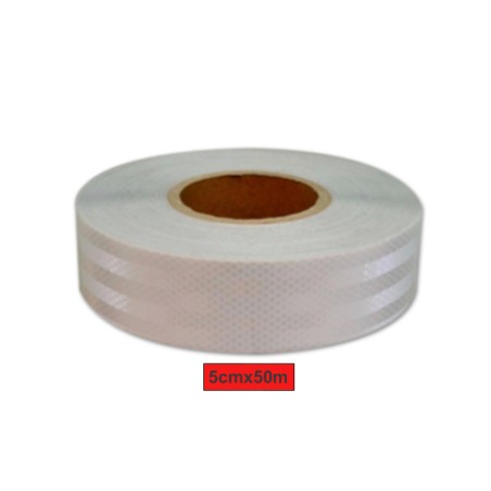 FOSFOR BANT KARASÖR MUAYENE KAMYON TIR PETEKLİ E Lİ 5CMX50M BEYAZ 4402