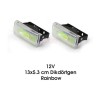 SİS LAMBASI DİKDÖRTGEN 13X5.3CM RAİNBOW 3009924 CARUB