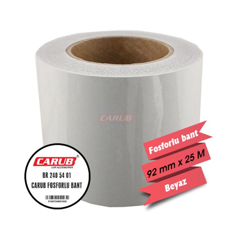 FOSFOR BANT 9CMX25MT BEYAZ 2405401 CARUB