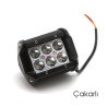 ÇALIŞMA LAMBASI DİKDÖRTGEN 12-80V 6 LED 98X75MM K-61MM BEYAZ ÇAKARLI 4