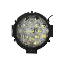 ÇALIŞMA LAMBASI OFF-ROAD YUVARLAK 12-36V 51W 17 LED MERCEKLİ 158MM K-4