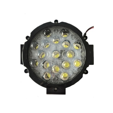 ÇALIŞMA LAMBASI OFF-ROAD YUVARLAK 12-36V 51W 17 LED MERCEKLİ 158MM K-4