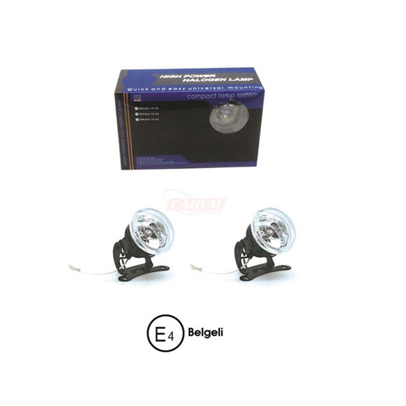 SİS LAMBASI YUVARLAK ARKADAN AYAKLI BEYAZ 65MM 3047002 CARUB