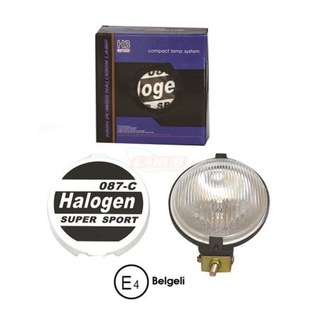 SİS LAMBASI 12V YUVARLAK BEYAZ ERMARK BELGE 165MM 3017007 CARUB