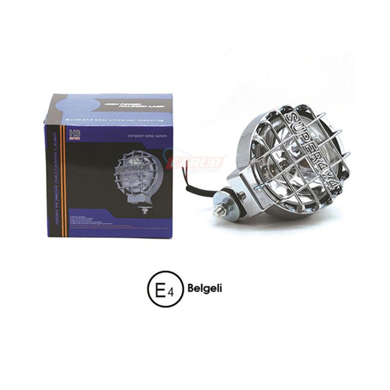 SİS LAMBASI 12V YUVARLAK 4X4 KROM BEYAZ ERMARK BELGE 170X140MM 3017201
