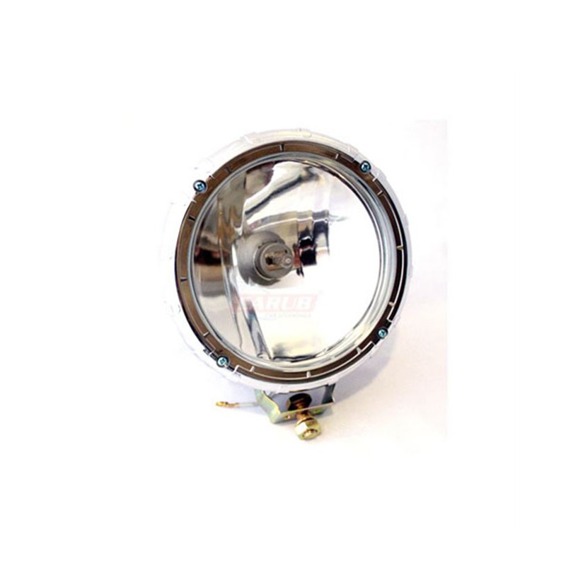 SİS LAMBASI YUVARLAK 180MM KROM-SİYAH BEYAZ 175MM 3017006 CARUB