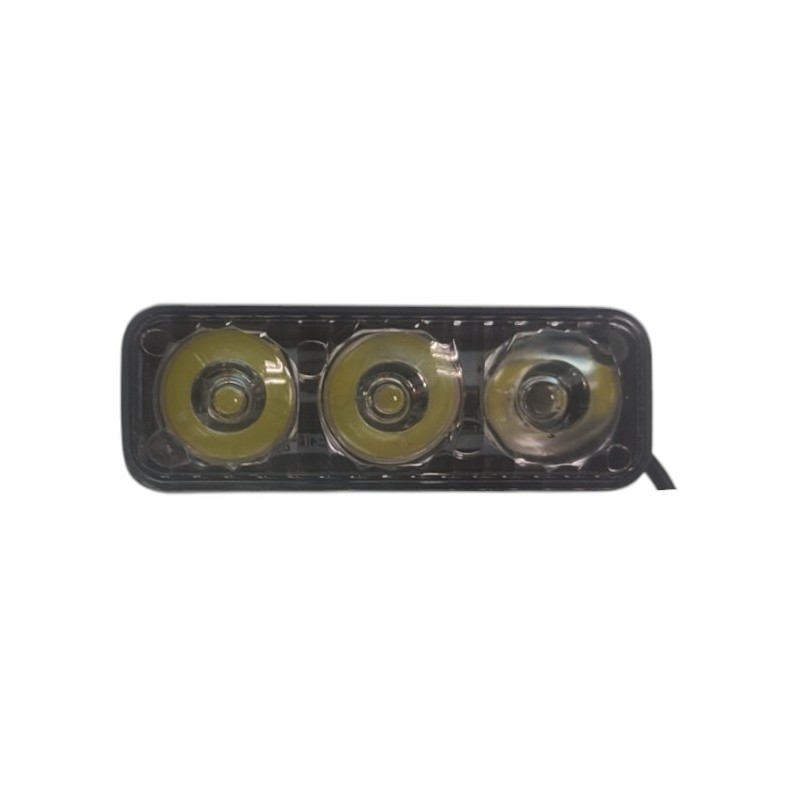 ÇALIŞMA LAMBASI DİKDÖRTGEN 10 80V 3 LED 9W 85X30MM K-37MM İ.Ç 1121 İC-