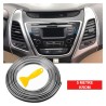 ÇITA SIKIŞTIRMALI DEKORATİF ŞERİT FİTİL PLASTİK 5M KROM 0803057 KGN