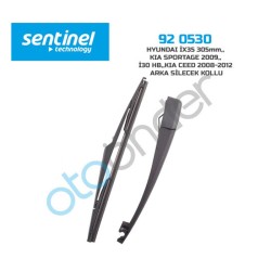 SİLECEK SÜPÜRGESİ ARKA + KOLLU HYUNDAI İX35/SPORTAGE 09/İ30 HB 305MM 9