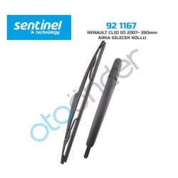 SİLECEK SÜPÜRGESİ ARKA + KOLLU RENAULT CLİO 07 SONRASI 350MM 92.1167 9