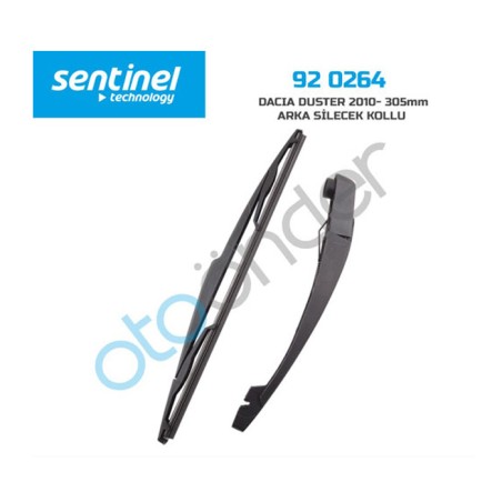 SİLECEK SÜPÜRGESİ ARKA + KOLLU DACIA DUSTER 10 SONRASI 305MM 92.0264 9
