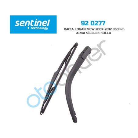 SİLECEK SÜPÜRGESİ ARKA + KOLLU DACIA LOGAN MCV 07 12 350MM 92.0277 92-