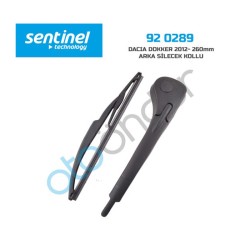 SİLECEK SÜPÜRGESİ ARKA + KOLLU DACIA DOKKER 12 SONRASI 260MM 92.0289 9