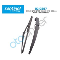 SİLECEK SÜPÜRGESİ ARKA + KOLLU NISSAN QASHQAİ 2 13 SONRASI 305MM 92.08