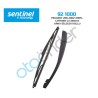 SİLECEK SÜPÜRGESİ ARKA + KOLLU PEUGEOT 206 02 09 C3 350MM 92.1000 92-1