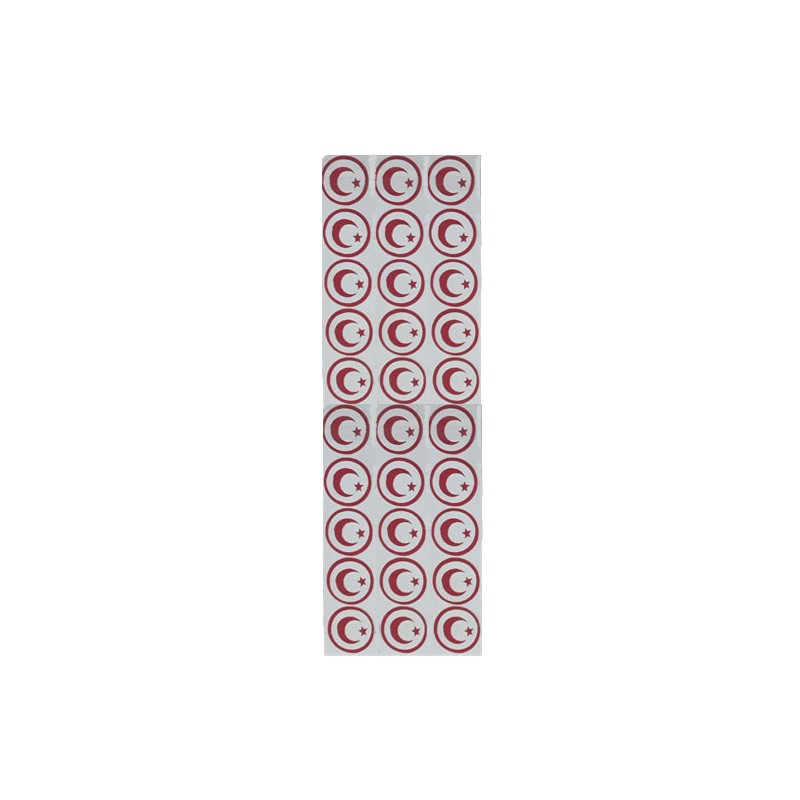 YAPIŞTIRMA FOLYO AY YILDIZ SADE KÜÇÜK 5X5CM ERN0301 3 ERN0301-3 ERN