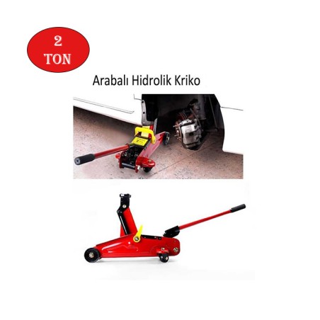 KRİKO ARABALI 2 TON PLASTİK ÇANTA OSCAR 8.5KG OSN 0812 OSN-0812 OSCAR