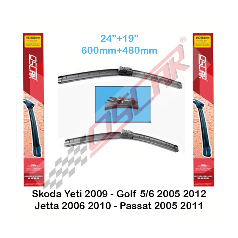 SİLECEK SÜPÜRGESİ ARACA ÖZEL VW GOLF 5-6 JETTA 06-11 PASSAT 05-11 YETİ