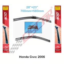 SİLECEK SÜPÜRGESİ ARACA ÖZEL HONDA CİVİC VIII 8 06 SONRASI 700MM-580MM