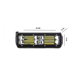 ÇALIŞMA LAMBASI OFF ROAD BAR ÇAKARLI FONKSİYONLU 10-30V 48W 240X75MM O