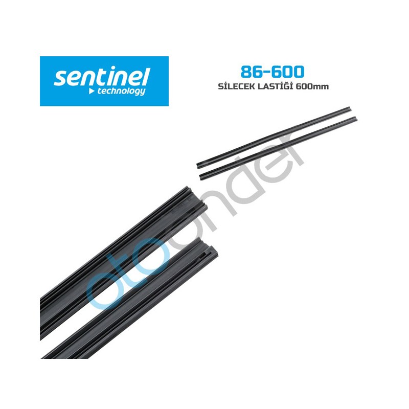 SİLECEK SİLGİ LASTİĞİ 610MM TELSİZ 60CM 86 600 86-600 SENTİNEL