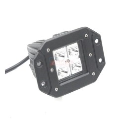 ÇALIŞMA LAMBASI KARE TAMPON GÖMME 9-36V 12W 4 LED 120X90MM K-70MM 3010