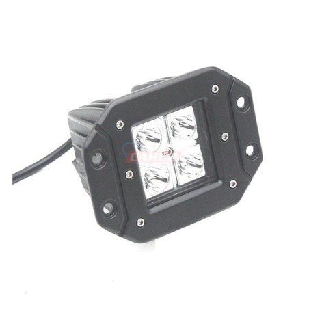ÇALIŞMA LAMBASI KARE TAMPON GÖMME 9-36V 12W 4 LED 120X90MM K-70MM 3010