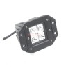 ÇALIŞMA LAMBASI KARE TAMPON GÖMME 9-36V 12W 4 LED 120X90MM K-70MM 3010