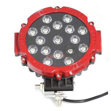 ÇALIŞMA LAMBASI OFF-ROAD YUVARLAK 12-36V 17 LED 160MM K-40MM KIRMIZI 4