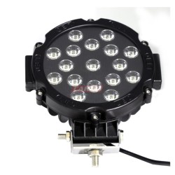 ÇALIŞMA LAMBASI OFF-ROAD YUVARLAK 12-36V 17 LED 160MM K-40MM SİYAH 420
