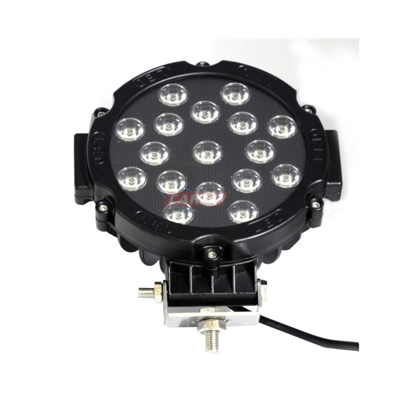 ÇALIŞMA LAMBASI OFF-ROAD YUVARLAK 12-36V 17 LED 160MM K-40MM SİYAH 420