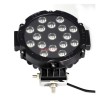 ÇALIŞMA LAMBASI OFF-ROAD YUVARLAK 12-36V 17 LED 160MM K-40MM SİYAH 420