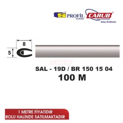 ÇITA ERKAMET MAT KROM SAL19/D 100M 1501504 CARUB