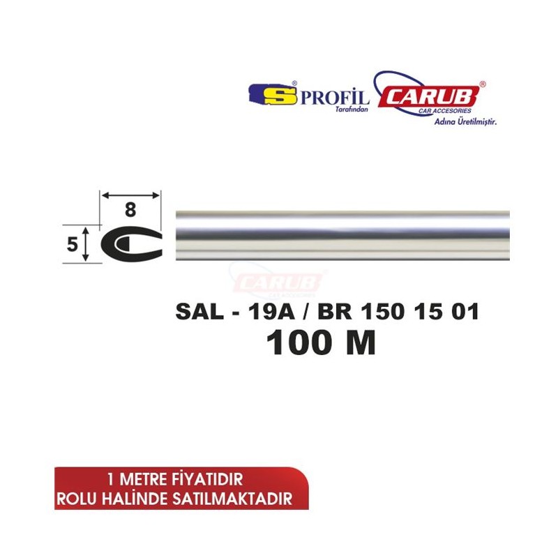 ÇITA ERKAMET NİKELAJLI SAL19/A 100M 1501501 CARUB