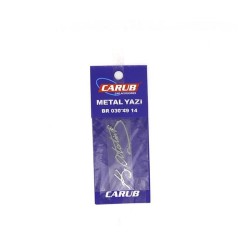 ARMA METAL YAZI ATATÜRK 8X2CM KÜÇÜK 0304914 CARUB