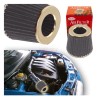 PERFORMANS HAVA FİLTRE BÜYÜK YUVARLAK DELİKLİ 15CM 2 APARATLI GRİ 4686