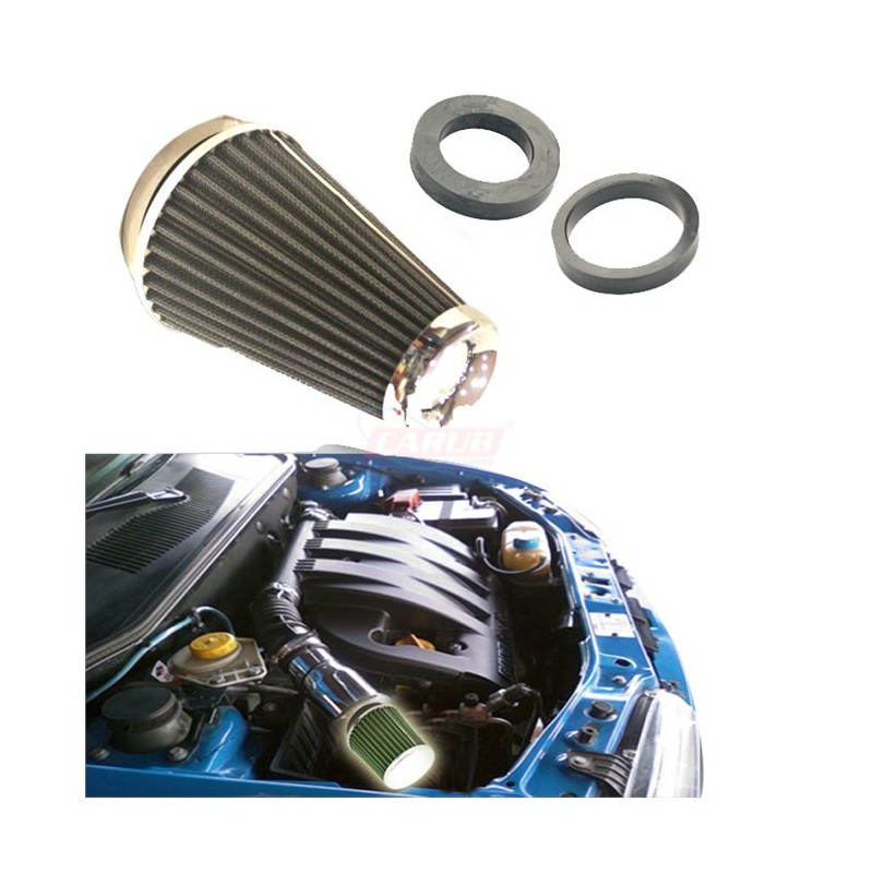 PERFORMANS HAVA FİLTRE ORTA KONİK SİVRİ 20CM 2 APARATLI GRİ 4686003 CA