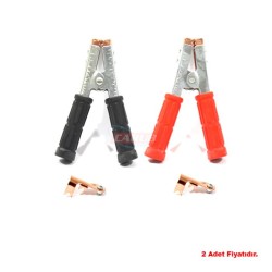 AKÜ MAŞASI BÜYÜK 1. KALİTE PROFESYONEL KIRMIZI SİYAH 2 Lİ 0475108 KGN