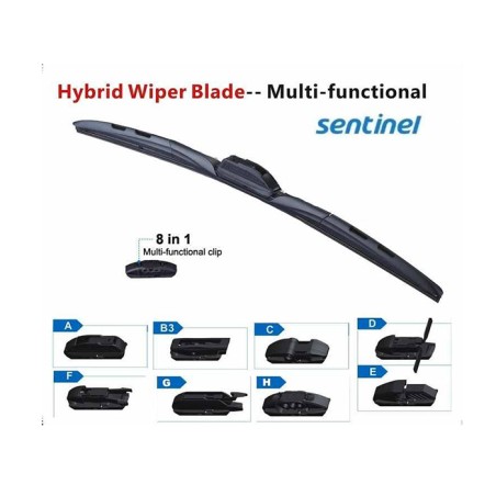 SİLECEK SÜPÜRGESİ HYBRID APARATLI 8PRÇ 98.410 98-410 SENTİNEL
